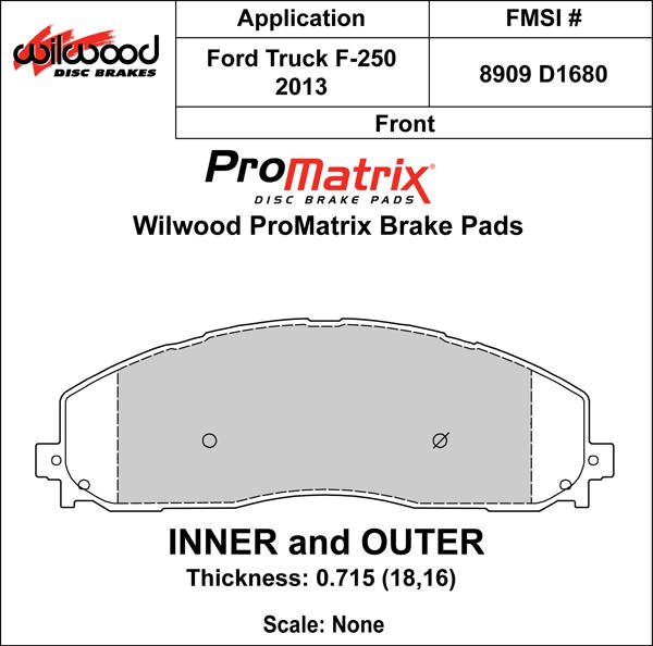 Pad Set, Promatrix, D1680